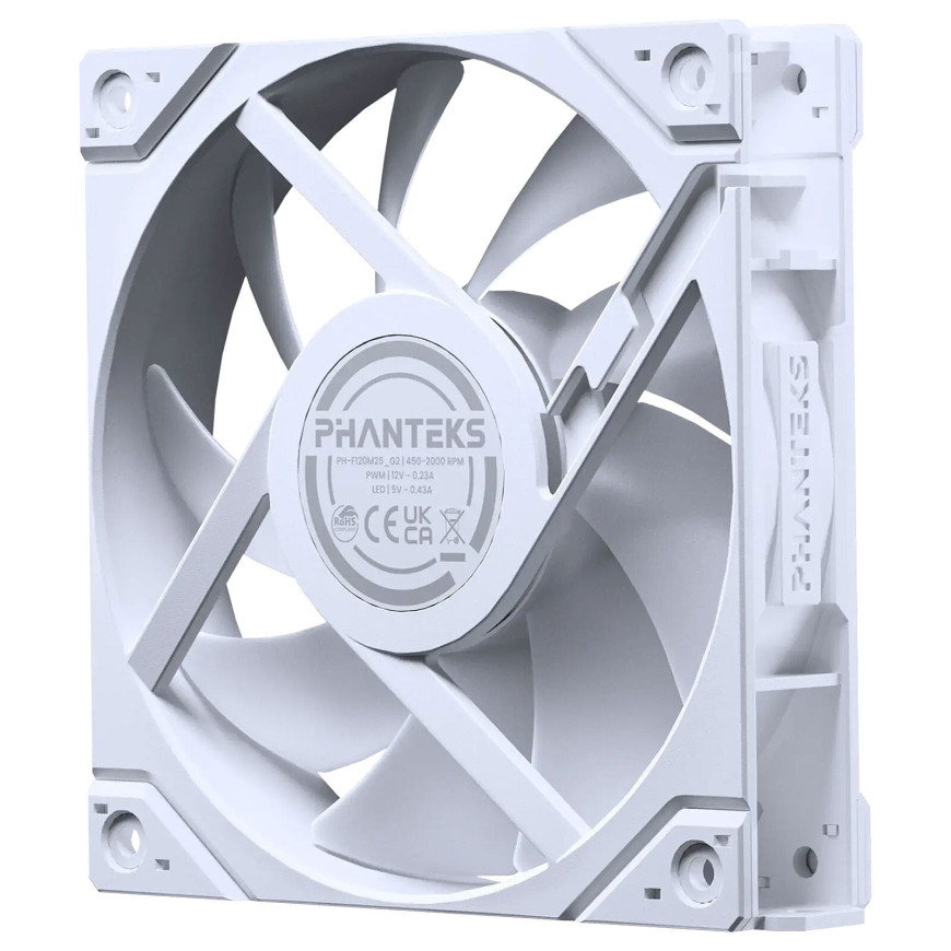 Phanteks M25G2-120 D-RGB Reverse - Blanc