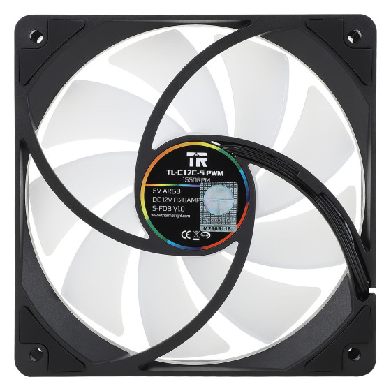 Thermalright TL-C12C-S - Noir (Par 3)