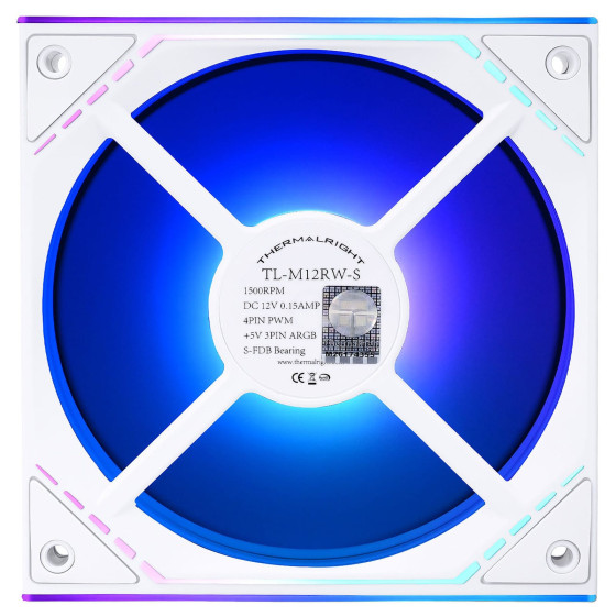 Thermalright TL-M12RW-S - Blanc