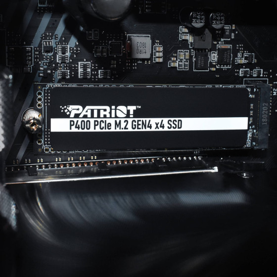 Disque Dur interne SSD Patriot P400 V4 M.2 2280 PCIe Gen4 x4 NVMe 2 To (P400VP2TBM28H)