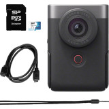 Canon PowerShot V10 Essential Kit, Silver