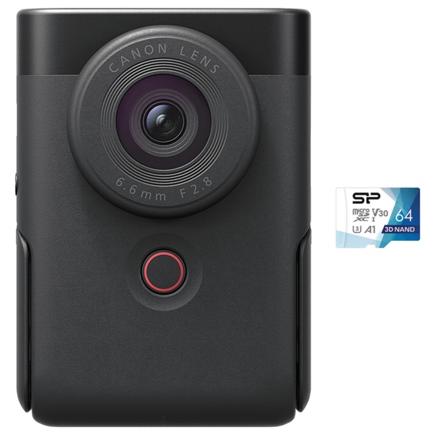 Canon PowerShot V10 Essential Kit, Black