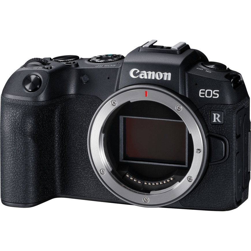 Appareil photo Canon EOS RP + objectif RF 24-105mm IS STM + sac à dos + carte SD + batterie de rechange