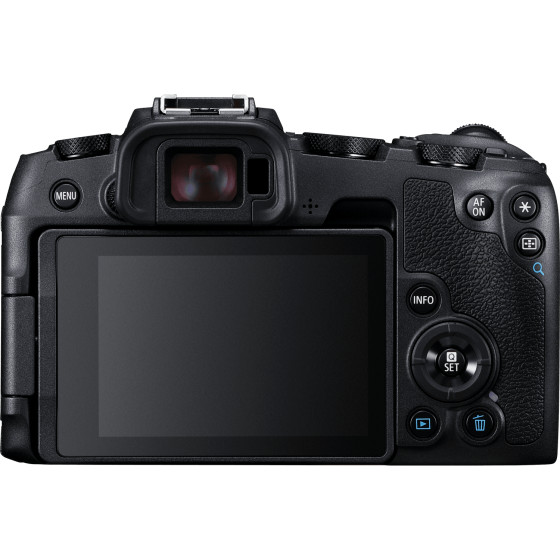 Appareil photo Canon EOS RP + objectif RF 24-105mm IS STM + sac à dos + carte SD + batterie de rechange