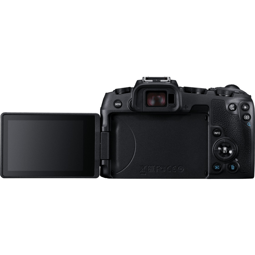 Appareil photo Canon EOS RP + objectif RF 24-105mm IS STM + sac à dos + carte SD + batterie de rechange