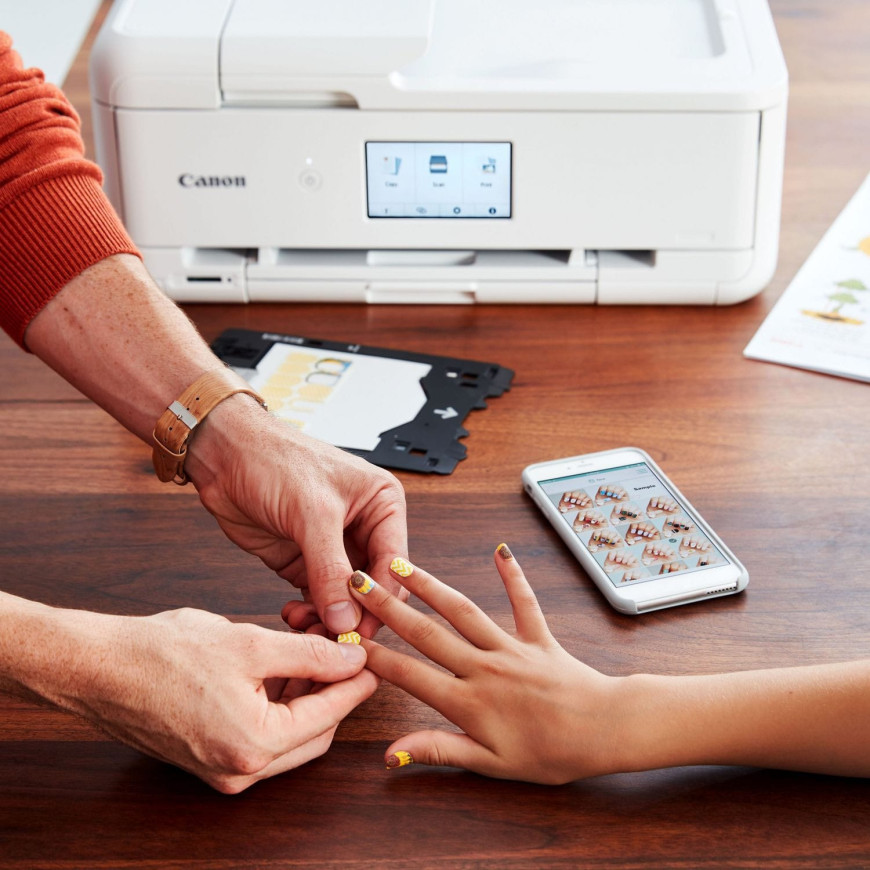 Autocollants pour ongles imprimables de Canon NL-101, 24 autocollants