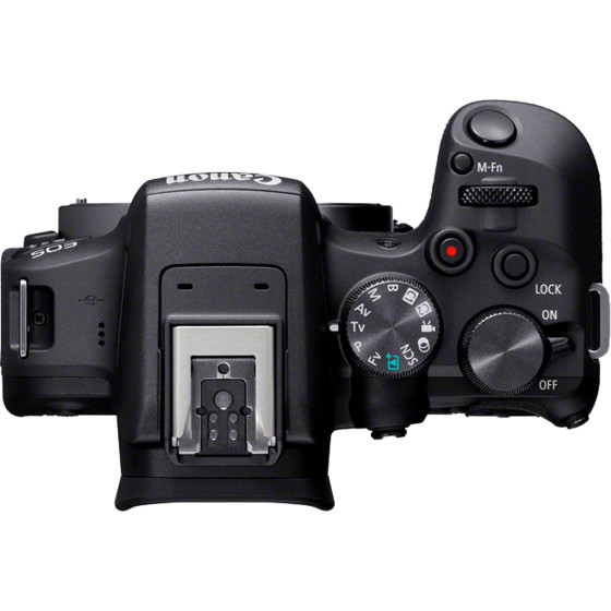 Appareil photo hybride Canon EOS R10 + objectif RF-S 55-210mm + objectif RF-S 18-45mm + carte SD + batterie supplémentaire
