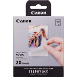 Jeu d'encre et de papier Canon XC-20L, 54 × 85 mm, 20 tirages