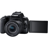 Appareil photo Canon EOS 250D, noir + objectif EF-S 18-55mm f/4-5.6 IS STM + batterie de rechange