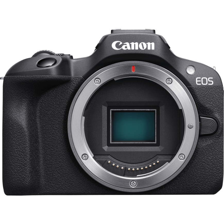 Appareil photo hybride Canon EOS R100 + RF-S 18-45mm F4.5-6.3 IS STM + sac à dos + carte SD