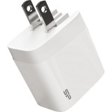 Chargeur mural 20 watts Silicon Power QM16 avec adaptateur multi-pays