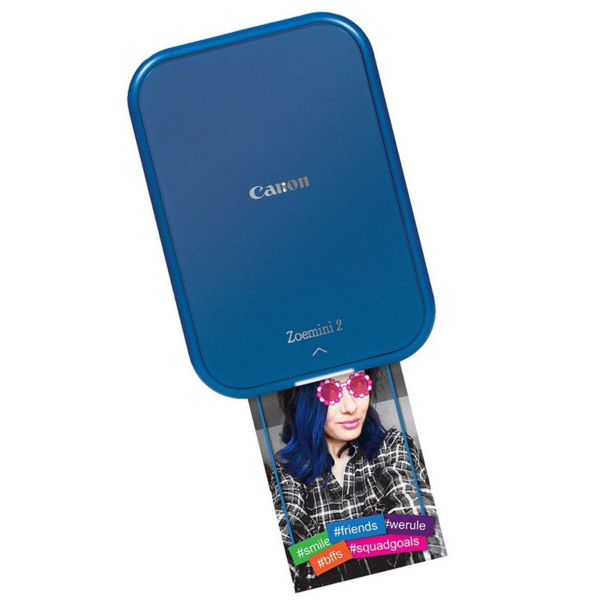 Edition limitée Canon Zoemini 2, bleu marine + Housse Vaiana 2