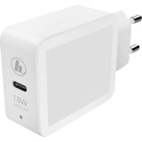 Chargeur Hama, Power Delivery (PD) / Qualcomm®, Adaptateur pour chargeur USB 18 watts