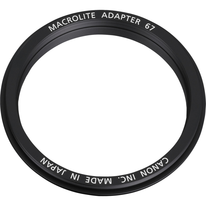 Adaptateur MacroLite Canon 67