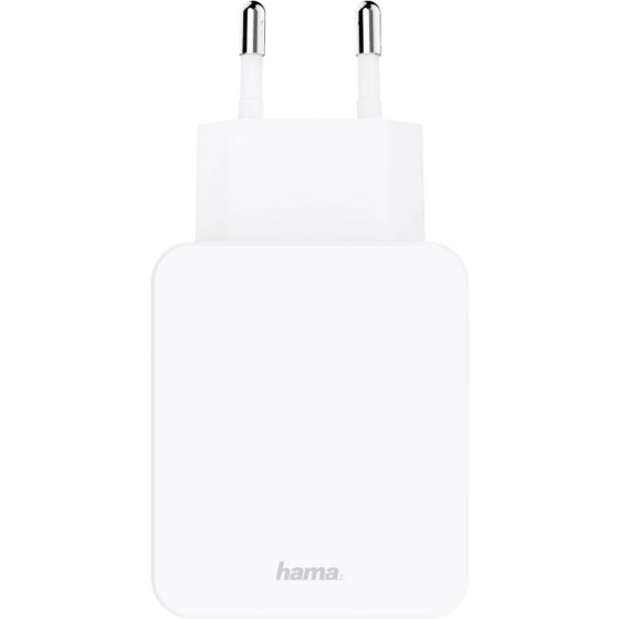 Chargeur Hama, Power Delivery (PD) / Qualcomm®, Adaptateur pour chargeur USB 18 watts