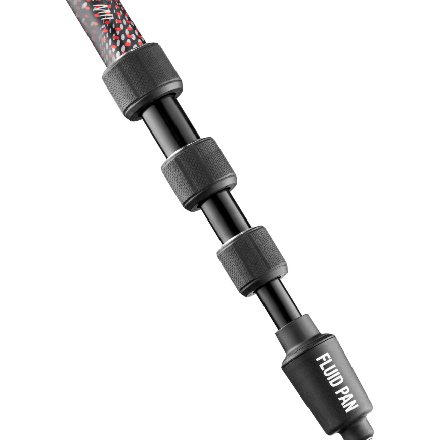 Kit monopode vidéo Element MII en aluminium avec rotule fluide de Manfrotto