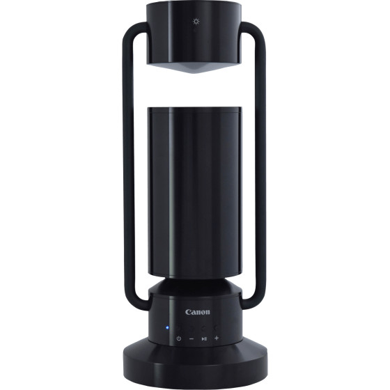 Lampe haut-parleur Canon Light & Speaker ML-A Bluetooth sans fil en aluminium - noire