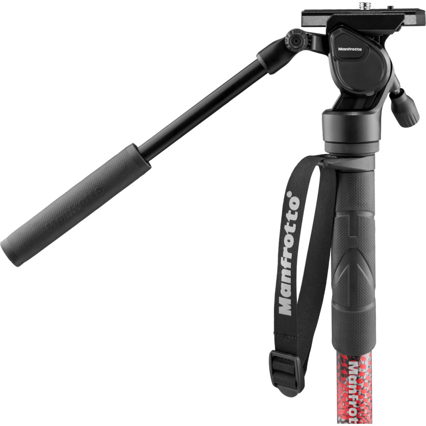 Kit monopode vidéo Element MII en aluminium avec rotule fluide de Manfrotto