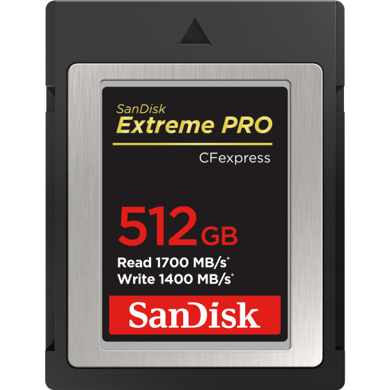 SanDisk Extreme PRO® CFexpress™ Card Type B, 512 GB