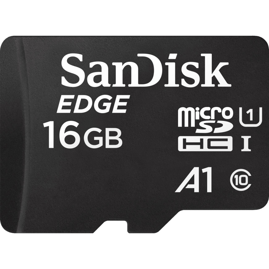 Carte SanDisk microSDHC™ avec adaptateur, 16 Go