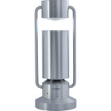 Lampe haut-parleur Canon Light & Speaker ML-A Bluetooth sans fil en aluminium, argent