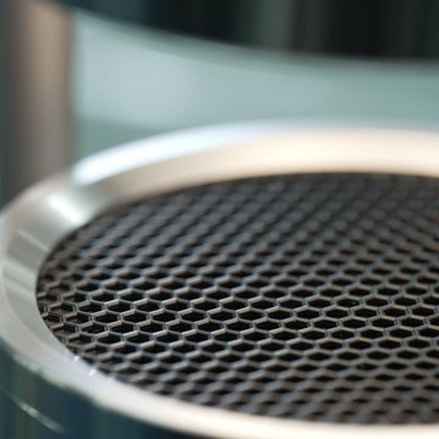 Lampe haut-parleur Canon Light & Speaker ML-A Bluetooth sans fil en aluminium, argent