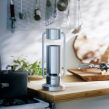 Lampe haut-parleur Canon Light & Speaker ML-A Bluetooth sans fil en aluminium, argent