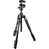 Kit trépied de voyage Befree Advanced en aluminium avec levier et rotule ball de Manfrotto