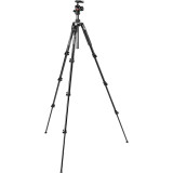 Kit trépied de voyage Befree Advanced en aluminium avec levier et rotule ball de Manfrotto