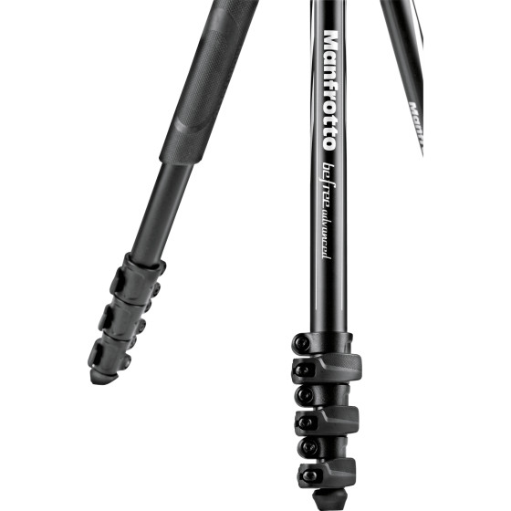 Kit trépied de voyage Befree Advanced en aluminium avec levier et rotule ball de Manfrotto