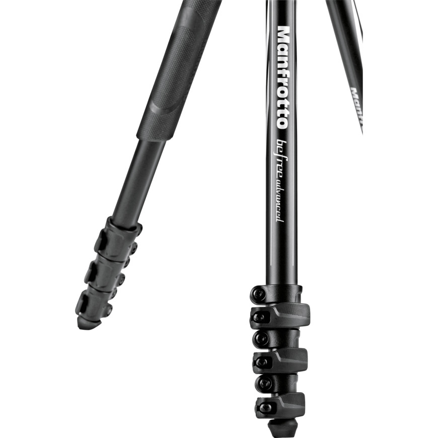 Kit trépied de voyage Befree Advanced en aluminium avec levier et rotule ball de Manfrotto