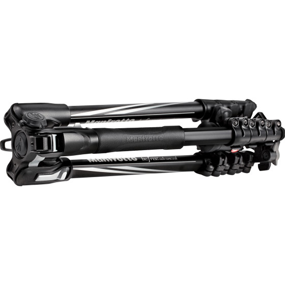 Kit trépied de voyage Befree Advanced en aluminium avec levier et rotule ball de Manfrotto