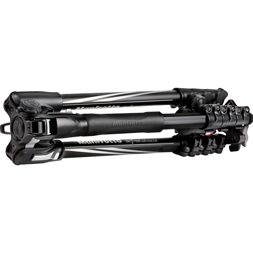 Kit trépied de voyage Befree Advanced en aluminium avec levier et rotule ball de Manfrotto