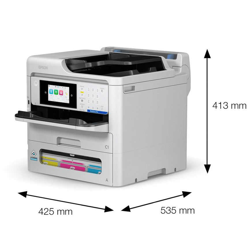 Epson WorkForce Pro RIPS EM-C800RDWF – Imprimante multifonction 4-en-1 (C11CK19402)