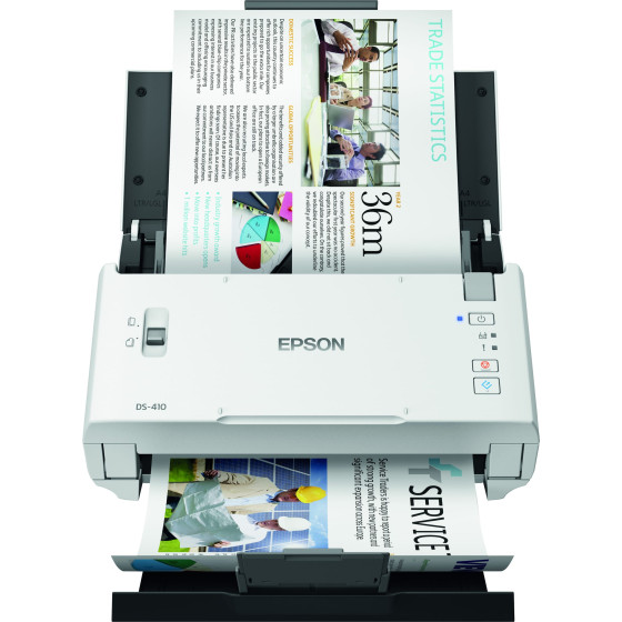 Epson WorkForce DS-410 – Scanner professionnel compact (B11B249401BA)
