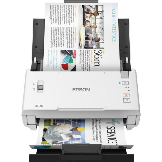 Epson WorkForce DS-410 – Scanner professionnel compact (B11B249401BA)