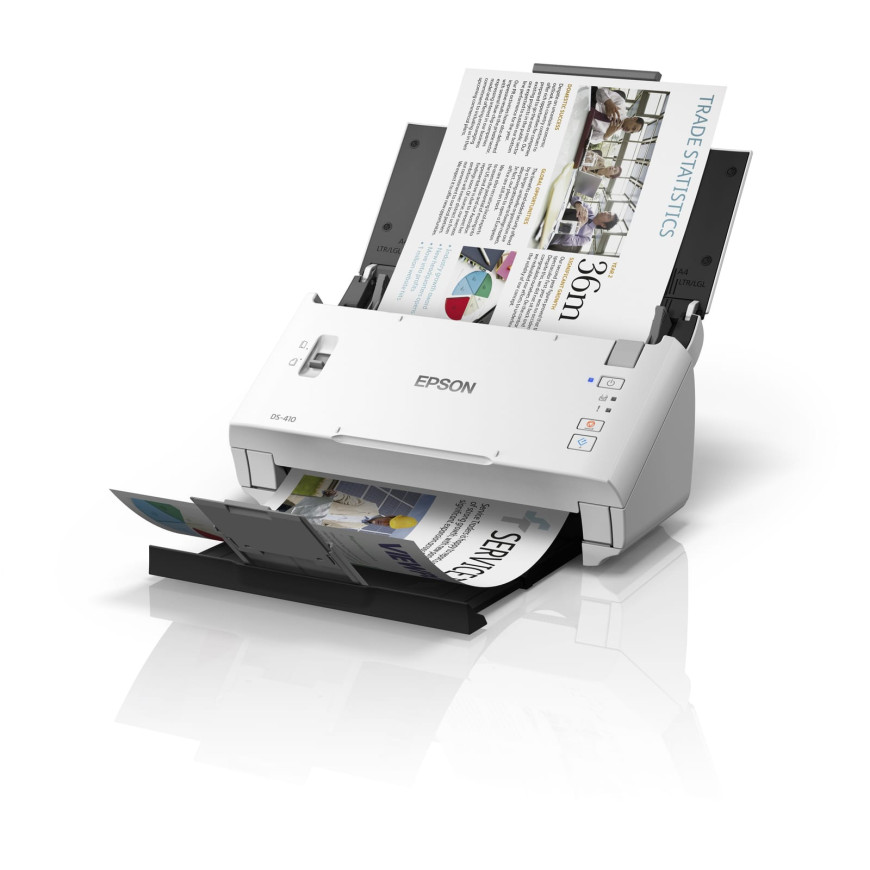 Epson WorkForce DS-410 – Scanner professionnel compact (B11B249401BA)