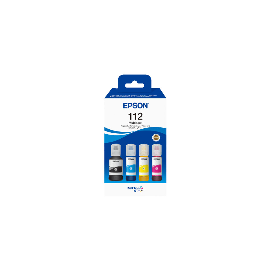 Epson 112 EcoTank – Multipack d'encre 4 couleurs (C13T06C64A)