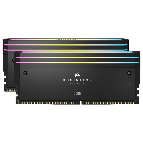 Corsair Dominator Titanium DDR5 - Kit d'éclairage Noir