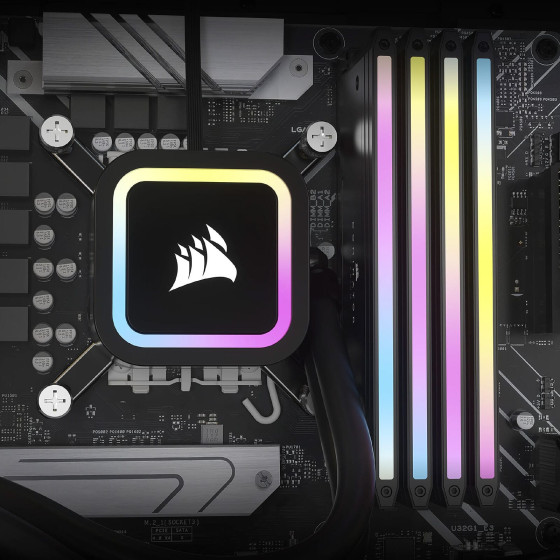 Corsair Dominator Titanium DDR5 - Kit d'éclairage Noir