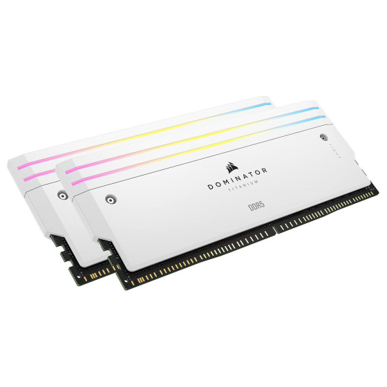 Corsair Dominator Titanium DDR5 - Kit d'éclairage Blanc