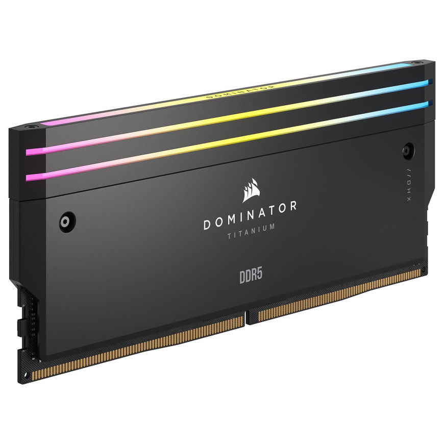 Corsair Dominator Titanium DDR5 RGB 96 Go (2 x 48 Go) 7000 MHz CL40 - Noir