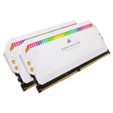 Corsair Dominator Platinum RGB 32 Go (2 x 16 Go) DDR4 3600 MHz CL18 - Blanc