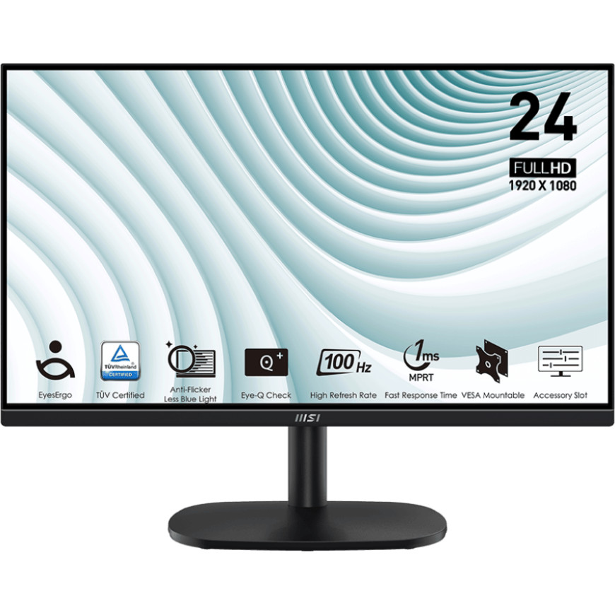 Écran 23.8" Full HD MSI Pro MP245V (9S6-3PC0CM-002)