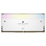 Corsair Dominator Titanium DDR5 RGB 32 Go (2 x 16 Go) 6400 MHz CL32 - Blanc