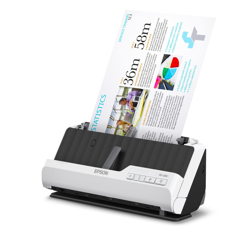 Epson DS-C330 – Scanner A4 compact et polyvalent (B11B272402)