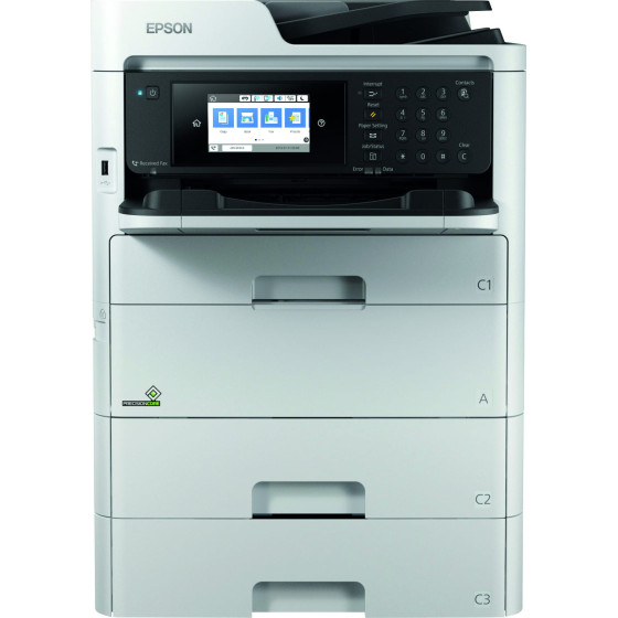 Epson WorkForce Pro WF-C579RD2TWF – Imprimante multifonction A4 rapide (C11CG77402BR)