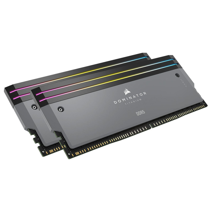 Corsair Dominator Titanium DDR5 - Kit d'éclairage Gris