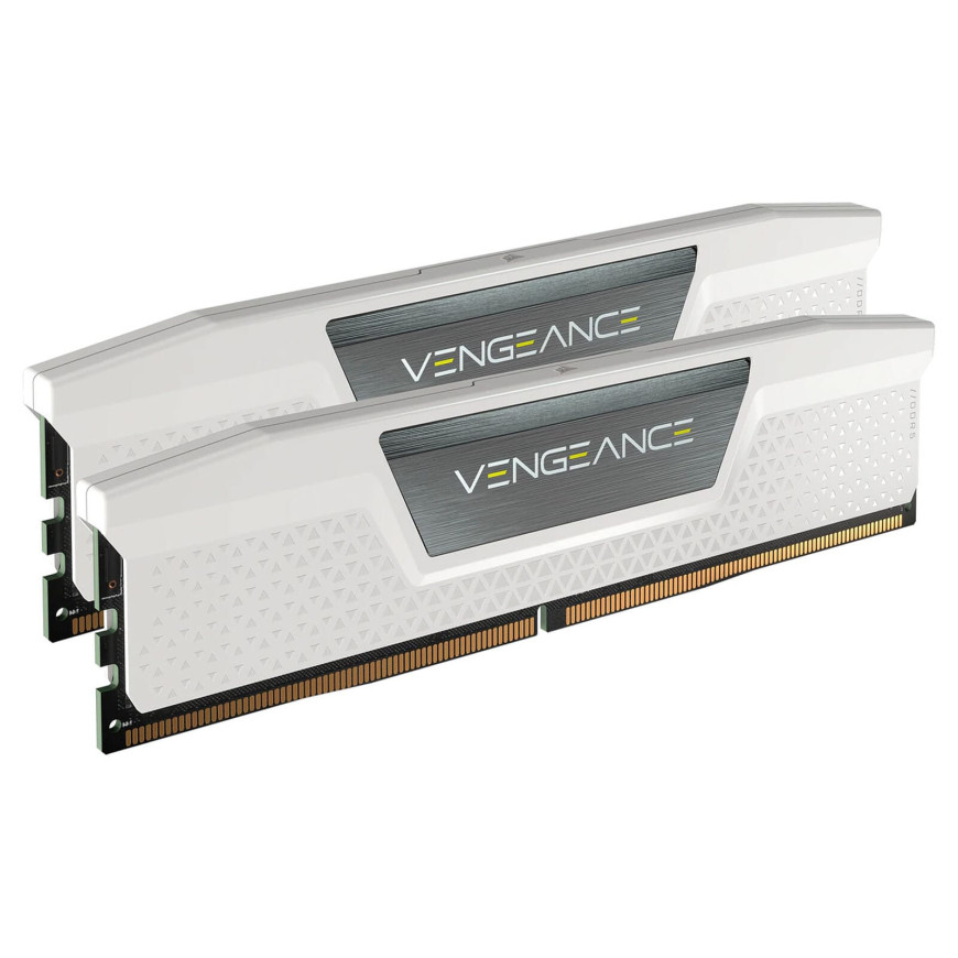 Corsair Vengeance DDR5 64 Go (2 x 32 Go) 6000 MHz CL40 - Blanc