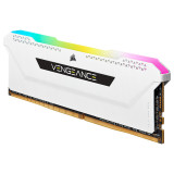 Corsair Vengeance RGB PRO SL Series 16 Go (2 x 8 Go) DDR4 3200 MHz CL16 - Blanc